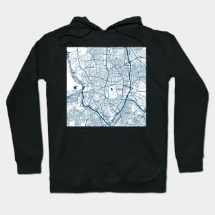 Kopie von Kopie von Kopie von Kopie von Kopie von Kopie von Kopie von Kopie von Kopie von Kopie von Kopie von Kopie von Kopie von Lisbon map city map poster - modern gift with city map in dark blue Hoodie